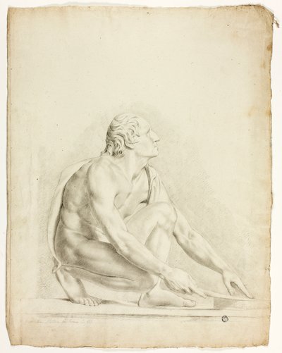 Antike Statue: der Messerschleifer von John Downman
