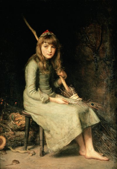 Aschenputtel, 1881 von John Everett Millais