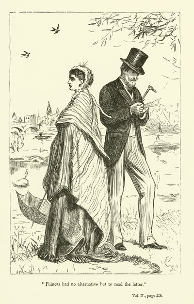 Illustration für Phineas Finn von Anthony Trollope von John Everett Millais