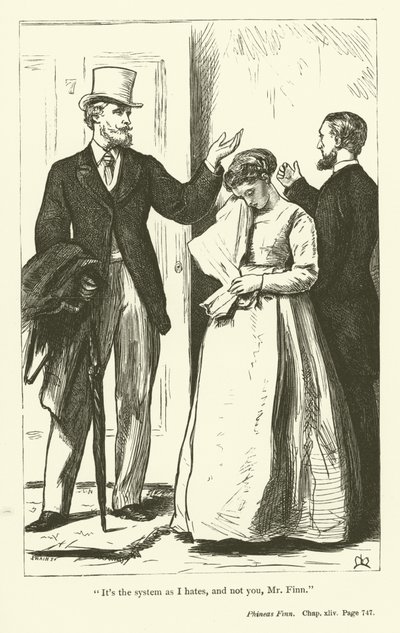 Illustration für Phineas Finn von Anthony Trollope von John Everett Millais