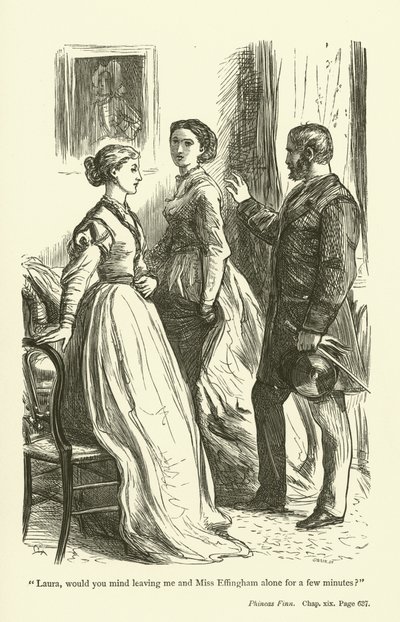 Illustration für Phineas Finn von Anthony Trollope von John Everett Millais
