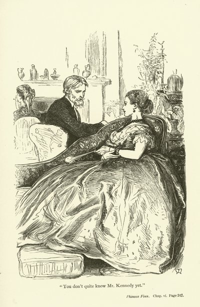 Illustration für Phineas Finn von Anthony Trollope von John Everett Millais