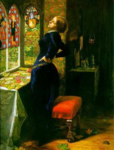 Mariana im Grabenhof von John Everett Millais