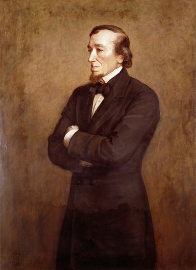 Porträt von Benjamin Disraeli (1804-1881) Earl of Beaconsfield, 1881 von John Everett Millais
