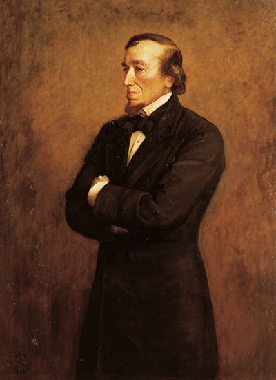 Porträt von Benjamin Disraeli, I. Graf von Beaconsfield von John Everett Millais