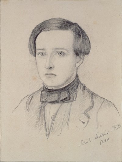 Porträt von Charles Allston Collins, 1850 von John Everett Millais
