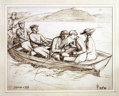 Lachs ein Mythos von John Everett Millais