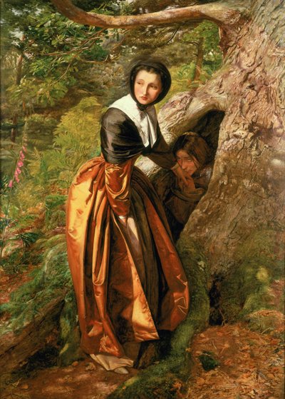 Der verbannte Royalist, 1651, 1852-53 von John Everett Millais