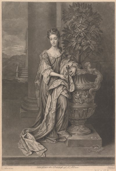 Ihre Gnaden die Herzogin von St. Albans von John Faber the younger