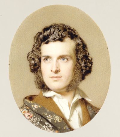 Selbstporträt, ca. 1850 von John Faed