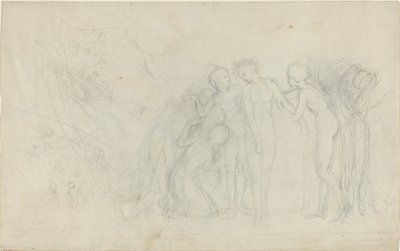 Gruppe weiblicher Figuren von John Flaxman