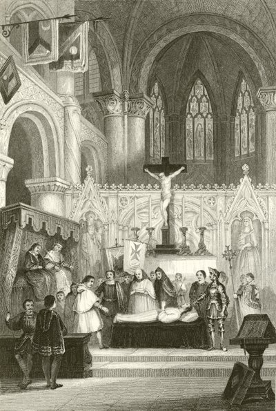 Prüfung des Berührens der Leiche von John Franklin