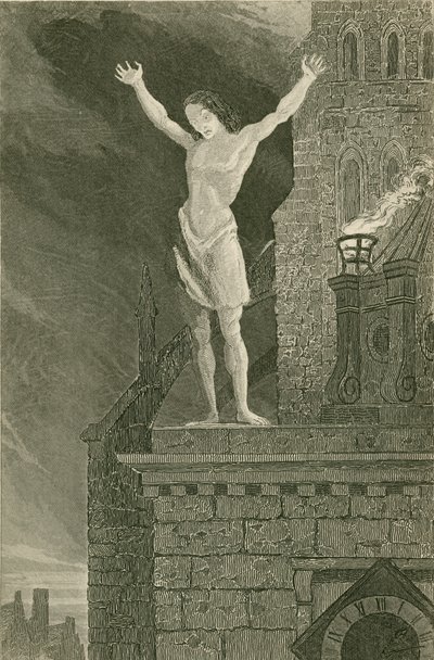 Solomon Eagle verurteilt die Stadt von John Franklin