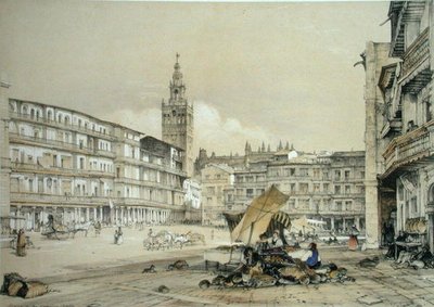 Plaza de San Francisco, Sevilla, aus 