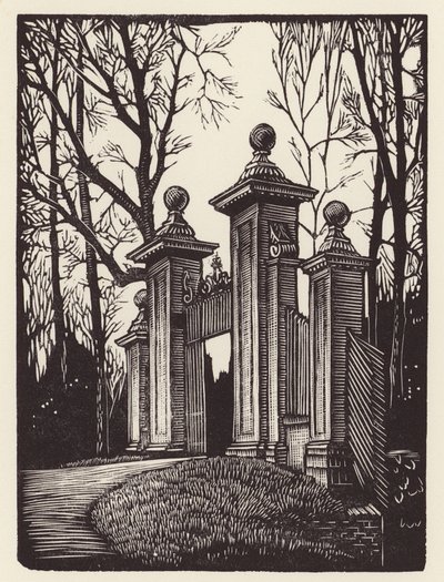 Cambridge: Clare Gates von John Frederick Greenwood