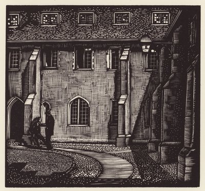 Cambridge: Corpus Christi, Alter Hof von John Frederick Greenwood
