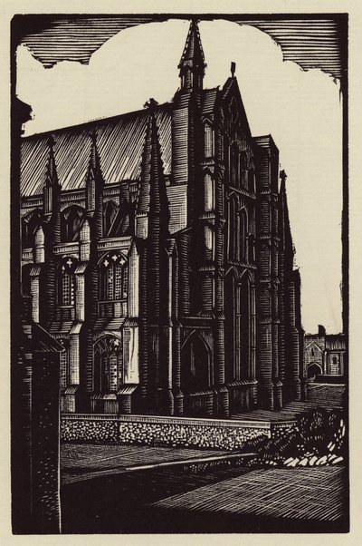 Ely Cathedral: Das Ostende von John Frederick Greenwood