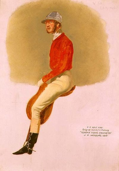 Porträtskizze von P.P. Rolt Esq. für 