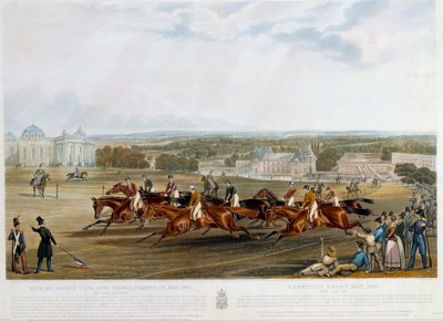 Prix du Jockey Club in Chantilly 1841 von John Frederick Herring Senior