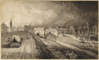 Fabrikstadt in Connecticut von John Frederick Kensett