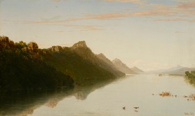 Blick auf den oberen Mississippi von John Frederick Kensett