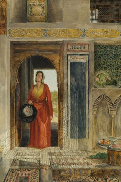 Eingang zum Harem, 1871 von John Frederick Lewis
