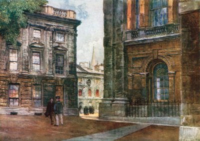 Christ Church – Peckwater Quadrangle von John Fulleylove