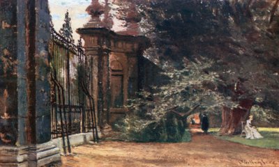 In den Gärten des Trinity College von John Fulleylove