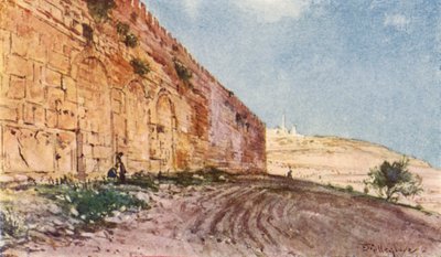 Jerusalem, das Dreifachtor des Tempelbereichs von John Fulleylove