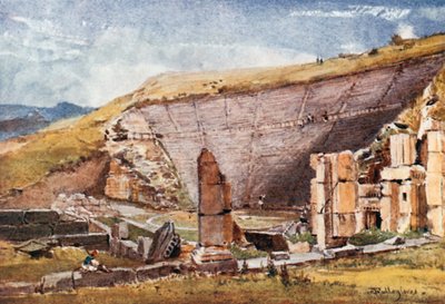 Das Theater von Epidaurus von John Fulleylove