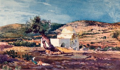 Das Grab von Rachel auf der Straße von Jerusalem nach Hebron, 1902 von John Fulleylove