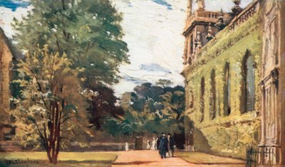 Trinity College von John Fulleylove