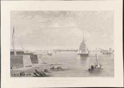 Bucht und Hafen von New York von Bedlon