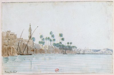 Blick auf Manfaloot von John Gardner Wilkinson