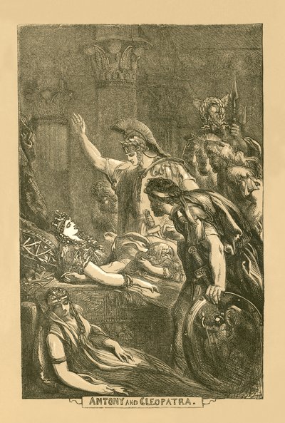 Antonius und Cleopatra von John Gilbert