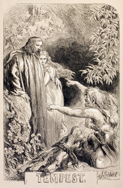 Illustration für Der Sturm, aus 