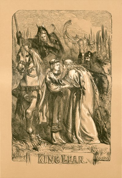 König Lear von John Gilbert