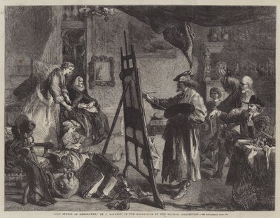 Das Atelier von Rembrandt von John Gilbert
