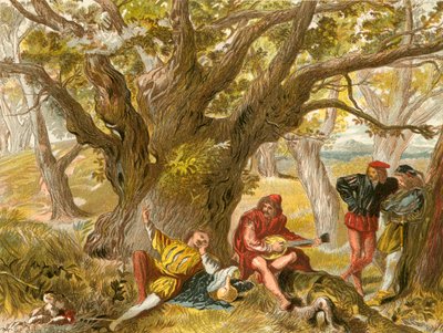 Unter dem grünen Baum von John Gilbert