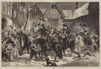 Willkommene Gäste in Mardon Hall von John Gilbert