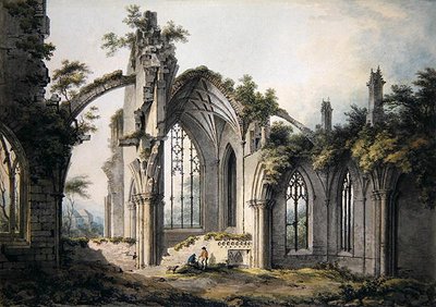 Melrose Abbey von John Glover