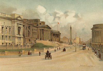 Liverpool: William Brown Street, Technische Schule, Museum und Freie Bibliothek von John Glynn