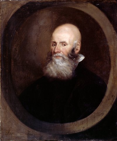 Kopf eines bärtigen Mannes von John Greenhill