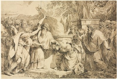 Ein unterbrochenes Opfer von John Hamilton Mortimer