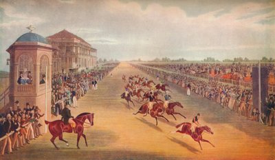 Rennen um die Great St. Leger Stakes, 1836, 1837 von John Harris