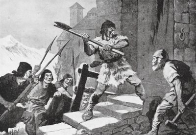 Aufstand der Menschen von Appenzell und St. Gallen von John Harris Valda