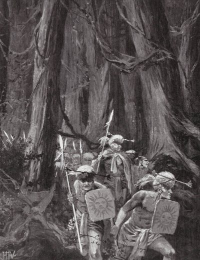 Die Einwanderung der Maya von John Harris Valda