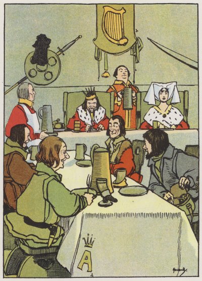Den Pudding des Königs fertigstellen von John Hassall