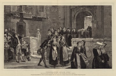 Findelkinder, Spanien, 1790 von John Haynes Williams