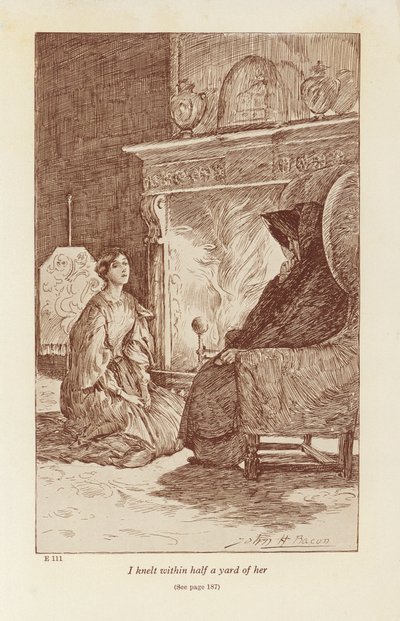 Illustration für Jane Eyre von Charlotte Bronte von John Henry Frederick (after) Bacon
